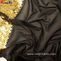 6mm Hot Selling Large Sequin Fabric Green